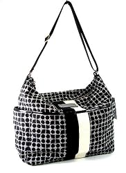 Kate Spade New York Classic Noel Serena Baby Bag (Black/White)