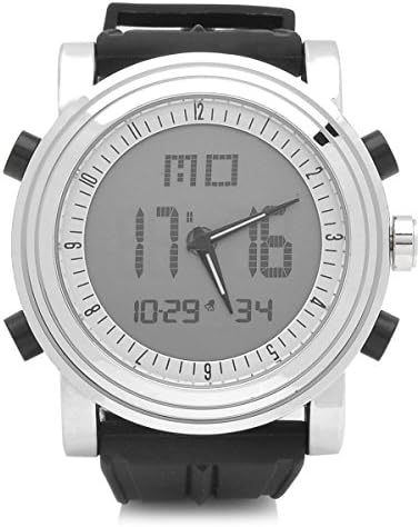 PLSHOP SPEATAK Fashion New Stainless Steel Men's Stainless Steel Wrist Watch Dark Grey