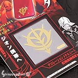[機動戦士ガンダム]デコレーションメタルシート01(ジオン/ゴールド)