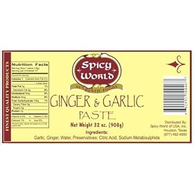 Spicy World Ginger-Garlic Paste 26oz