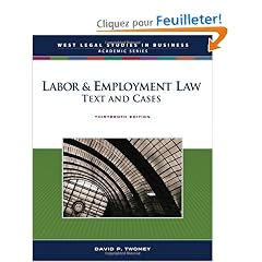 Labor & Employment Law: Text and Cases