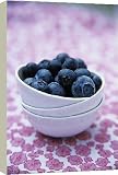 Box Canvas Print of Blueberries from Science Photo Library
