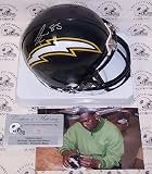 Antonio Gates Autographed San Diego Chargers Riddell Mini Helmet