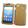 Samsung Captivate I897 (AT&T) Snap-On Protector Hard Case Texturized "Golden Brown Check" Design