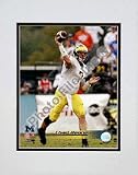 Chad Henne University of Michigan Wolverines 2007 Action Double Matted 8O x 10O Photograph (Unfra