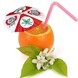 Ohio State Buckeyes NCAA 3" Paper Drink Umbrellas (Set of 24)