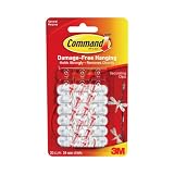 Command 17026 Decorating Clips, 20 Clips 24 Strips