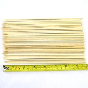 10,000pc case of Premium 7.9 Bamboo Skewers, 20bags X 100pc bag=2,000 pc box X 5boxes case by 