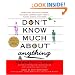 Don't Know Much About Anything: Everything You Need to Know But Never Learned About People, Places, Events, And More!