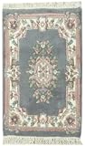 111 x 30 Handmade Knotted European Aubussan New Area Rug From India - 49619