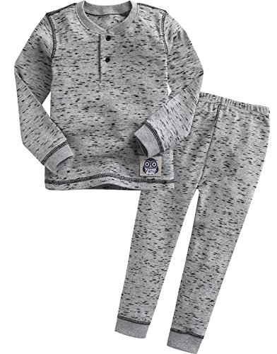 Vaenait Baby 12M-7T Kids Boys Sleepwear Pajama 2pcs Set Melange