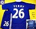 Chelsea England Soccer Jersey TERRY Adult Size XLarge
