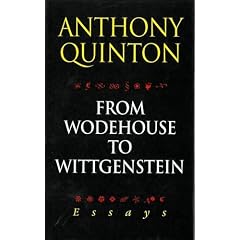 From Wodehouse to Wittgenstein: Essays (Lives & letters)