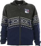Reebok New York Rangers Navy Blue Blockade Full Zip Jacket