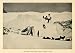 1936 Print John Glacier Etah Mountain Landscape Sleigh Dogs Spitz Greenland - Original Halftone Print
