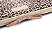 KAYOND Laptop Sleeve 11 inch Laptop Case with Water-Resistant and Shockproof Protective Case for 11.6 inch Notebook Computer and Pocket Tablet - Brown Leopard Print