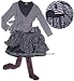 Jottum Grey-Pink Skirt 4 Piece Set