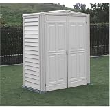 DuraMax Model 00911 5x3 YardMate Vinyl Storage Shed with floor