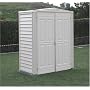 DuraMax Model 00911 5x3 YardMate Vinyl Storage Shed with floor