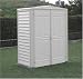 Kitchen & Housewares : DuraMax Model 00911 5x3 YardMate Vinyl Storage Shed with floor