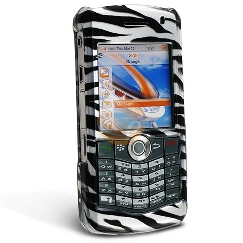 FOR BLACKBERRY 8110 8120 8130 PEARL ZEBRA CASE COVER