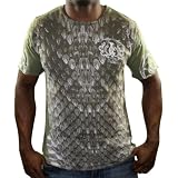 CHRISTIAN AUDIGIER Ed Hardy Snakes Scrolls Mens T-Shirt