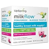 UpSpring Baby Milkflow Fenugreek Blessed Thistle Drink Mix - 18 ct