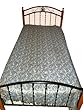 Reversible Wool Pashmina Bedspread Indian Bedding Sofa Throw Twin Size Bed Cover