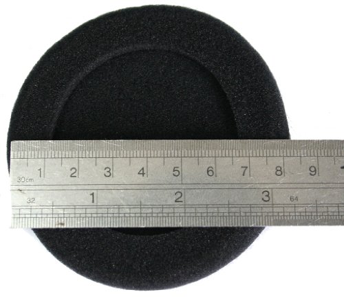 Jnt's (Diameter: 80mm 3.15 Inch) (10 Pairs) Replacement Earpads Earfoam for Most Professional Over Ear Earphone