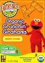 Earth's Best Sesame Street Organic Crunchin' Grahams, Honey, 5.3-Ounce Units (Pack of 6)