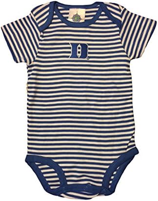 Duke Blue Devils NCAA Striped Baby Bodysuit Onesie