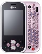 LG KS360 Orange Pre-Pay Mobile Phone Including  &pound;10 Airtime - Pink