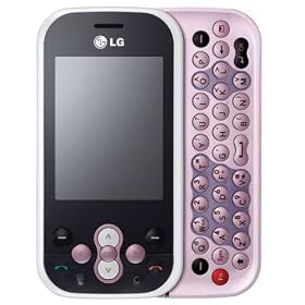 LG KS360 Orange Pre-Pay Mobile Phone Including  �10 Airtime - Pink