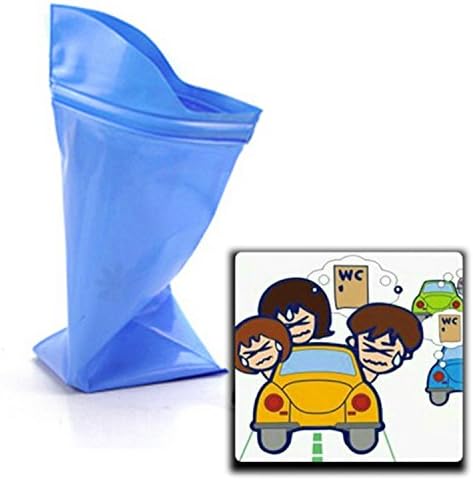 Blogger 8 Pcs Emergency Traffic Jam Saviour Adult Disposable Travel Urine Bag Collection Pee Bag Car Toilet