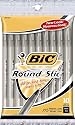 BIC Round Stic Ball Pen 10pk - Blk (GSMP101-Blk)
