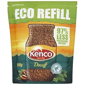 Kenco Decaffeinated Refill Coffee 150 g (Pack of 4)