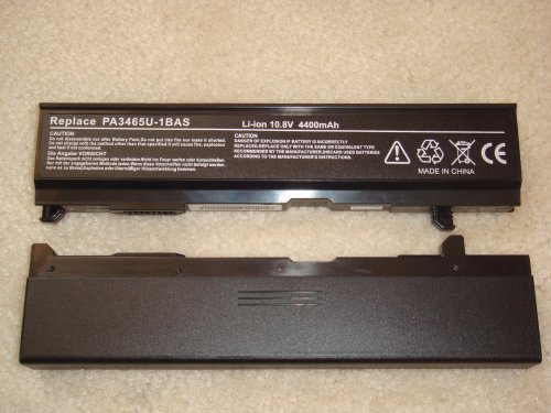 4400mAh Battery for Toshiba Satellite A80, A85, A100, A105, A110, A130, A135, M40, M45, M55, M105, M115 PA3465U - $5 rebate when you review this product