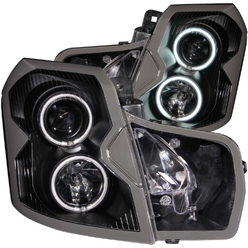 where to buy Anzo USA 121417 Black Halo Projector Headlight with Clear