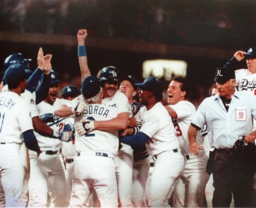 Kirk Gibson Photo Homerun Celebration LA Los Angeles Dodgers Posters 8x10