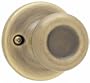 Kwikset Corporation 699da 606t 5 Bp Dakota Dummy Handleset with Tylo Knob - Antique Brass