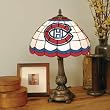 Montreal Canadiens Desk Lamp - Tiffany Style NHL Hockey Fan Shop Sports Team Merchandise