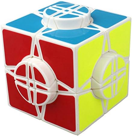 Treatoy YJ MoYu Wheel of Time Cube White Sticker Puzzl Cube Set Brain Teaser Toy