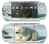 Baby Polar Bear Cub Decorative Protector Skin Decal Sticker for Sony Playst ....
