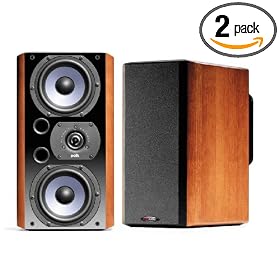 Polk Audio LSi9 Bookshelf Speakers (Pair, Cherry)