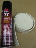 Nomex Hi Temp Gasket Kit for Big Green Egg Large Including Spray Adhesive