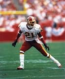DEION SANDERS WASHINGTON REDSKINS 8X10 SPORTS ACTION PHOTO (F)