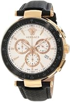 Big Sale Versace Men's I8C80D001 S009 Mystique Rose Gold IP Chronograph Tachymeter Watch