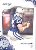 Dallas Clark - Indianapolis Colts - 2010 Score Football Card - NFL Trading Card in Screwdown Case