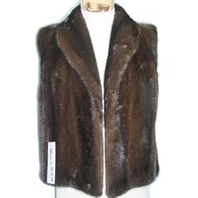 Buy 26 In Mink Vest w Shawl Collar USA Made by FursNewYork