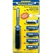 Eazypower 88240 Get It Out One Way/Rounded Screw Remover Set, #6, # 8, #10, #12, #14 (colors may vary)